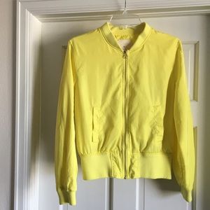 Yellow Juneworthy Bomber Jacket - Size Small